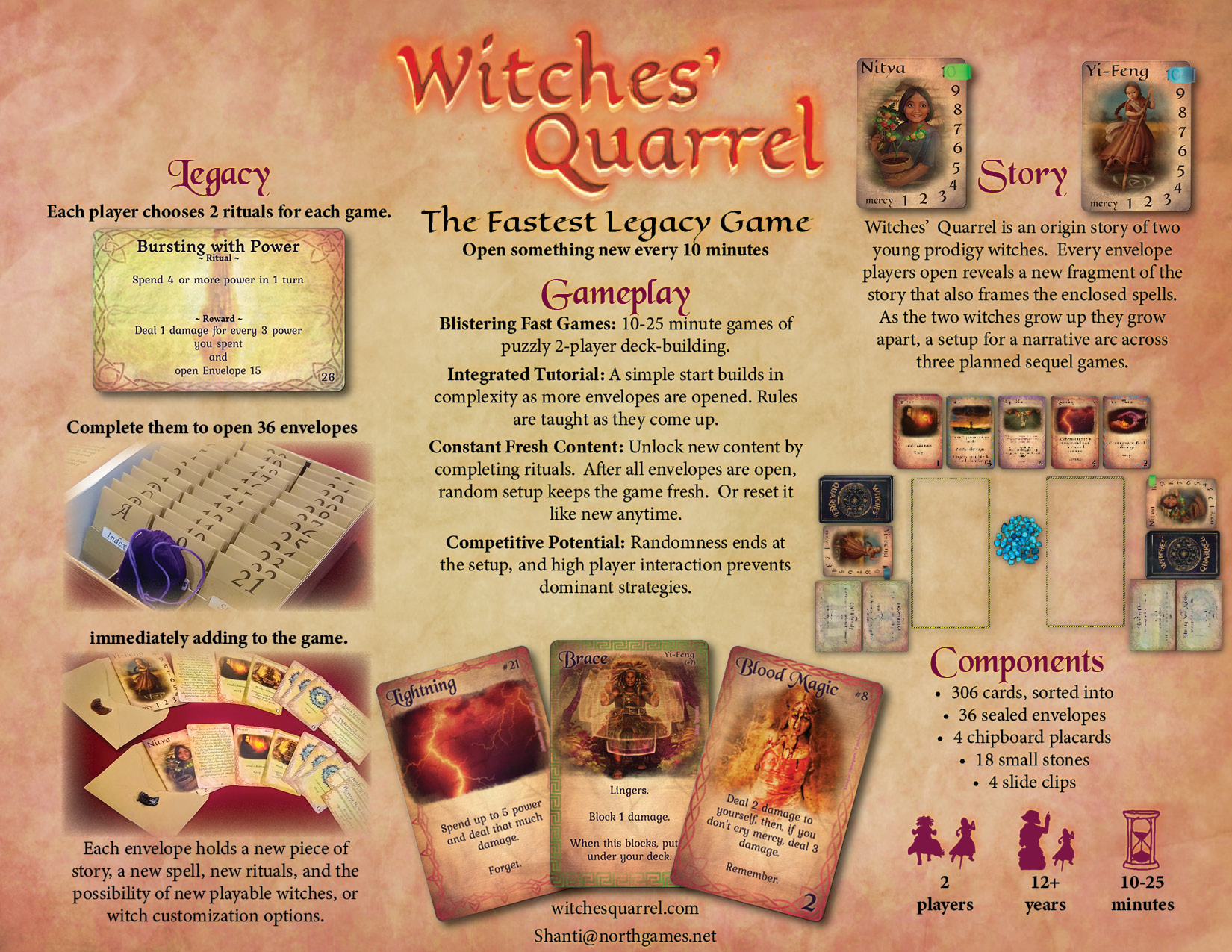 Witches' Quarrel sellsheet